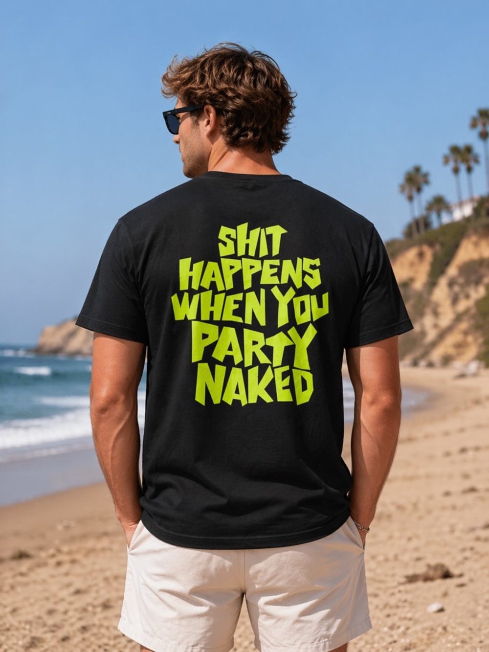 Life's a Beach Shirt Large new no tags
Black - Picture 9 of 10